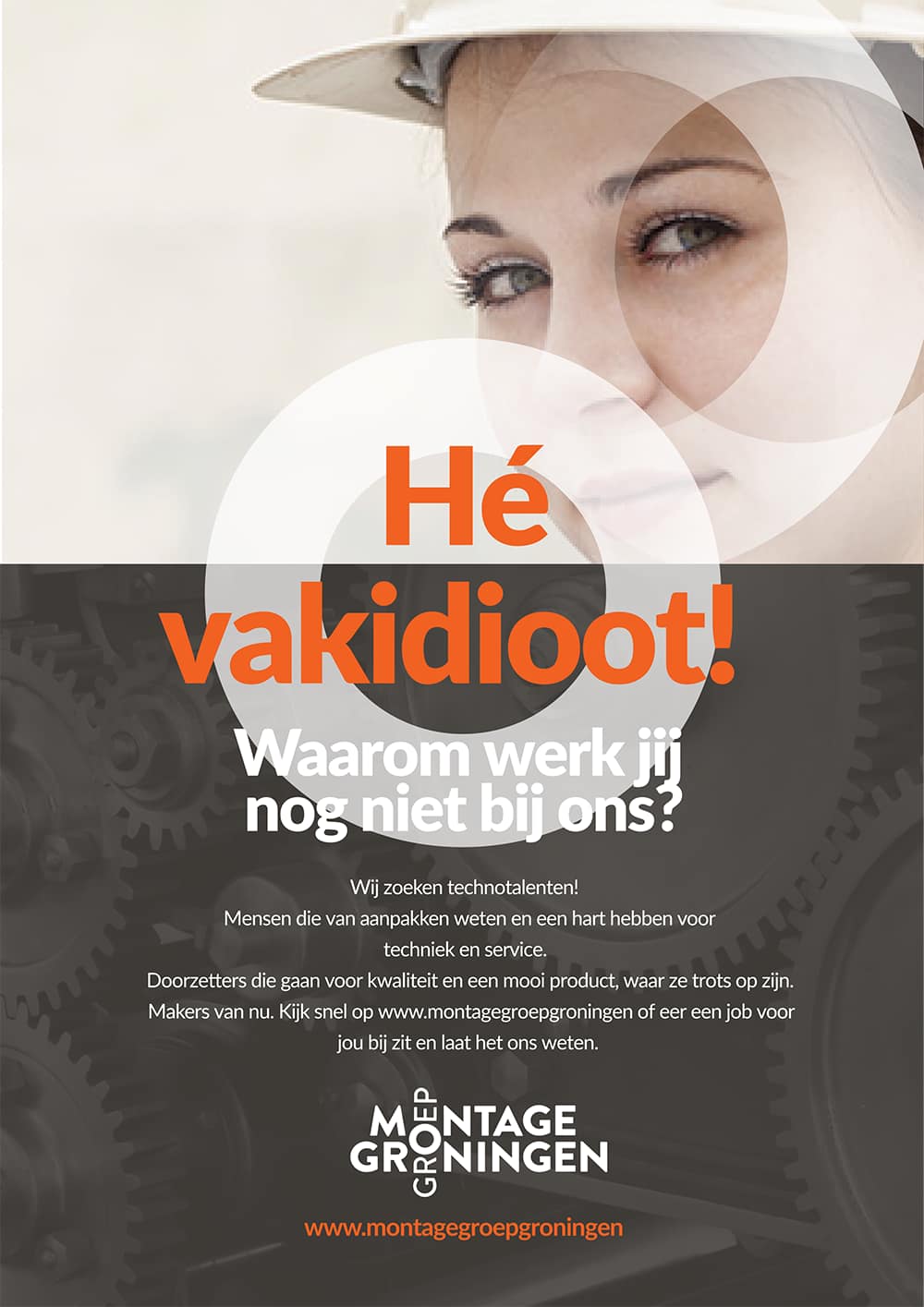 Voorbeeld personeelsadvertentie Montagegroep Groningen