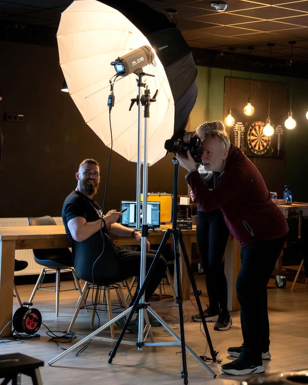 Fotoshoot Crossfit achter de schermen